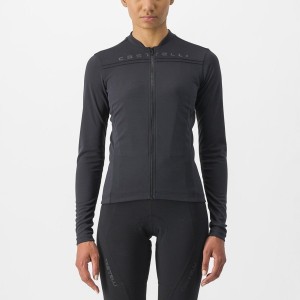 Black Rawlings ANIMA 4 LONG SLEEVE Women Jersey | 1305QKXHG