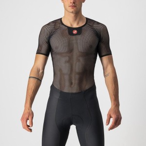 Black Rawlings CORE MESH 3 SS Men Base Layer | 3180TGXQZ