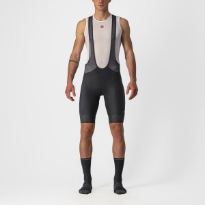 Black Rawlings ENDURANCE 3 Men Bib Shorts | 3578AOPWU