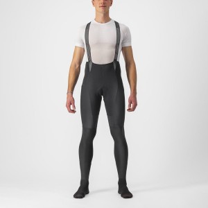 Black Rawlings FREE AERO RC Men Bib Tights | 8570BSRQA