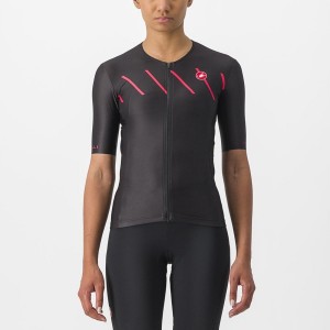 Black Rawlings FREE SPEED 2 W RACE TOP Women Suits | 5640BYCVJ