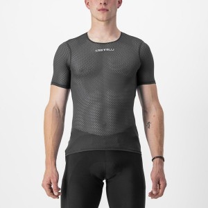 Black Rawlings PRO MESH 2.0 SHORT SLEEVE Men Base Layer | 2790ZHBNI