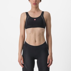 Black Rawlings ROSSO CORSA BRA Women Base Layer | 7548ZQESD