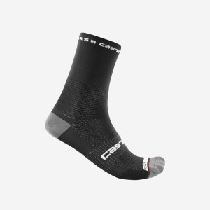 Black Rawlings ROSSO CORSA PRO 15 Men Socks | 9013APBVY