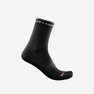 Black Rawlings ROSSO CORSA W 11 Women Socks | 4975SPNYZ