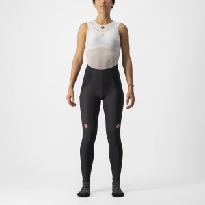 Black Rawlings SORPASSO RoS W Women Leggings | 5849RCBJX