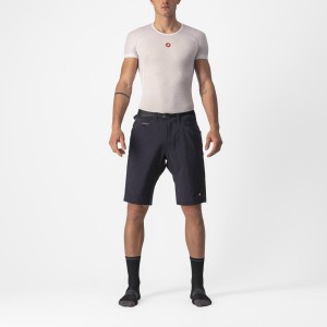 Black Rawlings UNLIMITED TRAILGY Men Shorts | 3518PKCQF