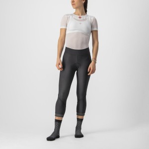 Black / Black Rawlings VELOCISSIMA THERMAL KNICKER Women Leggings | 0319DQCKS