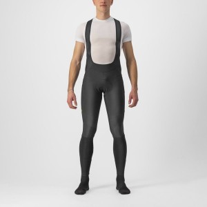 Black / Light Green Rawlings VELOCISSIMO 5 Men Bib Tights | 4937NRXJT