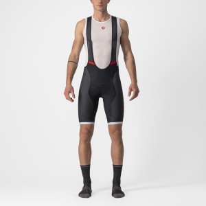 Black / Silver Grey Rawlings COMPETIZIONE KIT Men Bib Shorts | 9187IUWJZ