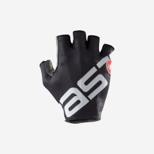 Black / Silver Rawlings COMPETIZIONE 2 Men Gloves | 8509CDTKH