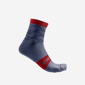 Blue Rawlings CLIMBER'S 3.0 12 CM Women Socks | 9841HEMSL