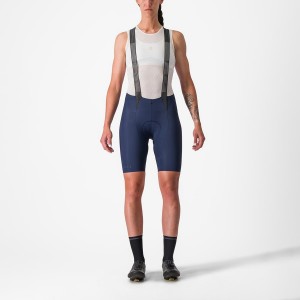 Blue Rawlings FREE AERO RC W Women Bib Shorts | 8469GJBSC