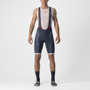 Blue / White / Silver Rawlings COMPETIZIONE KIT Men Bib Shorts | 4207RIOVC