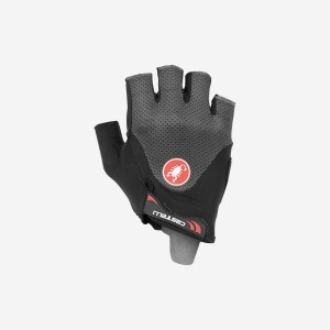 Dark Grey Rawlings ARENBERG GEL 2 Men Gloves | 8637ZKHFO