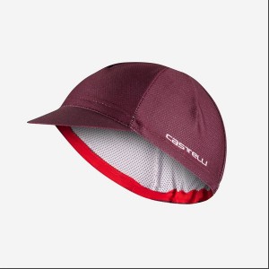 Deep Burgundy Rawlings ROSSO CORSA 2 Men Cap | 7462PQIKB