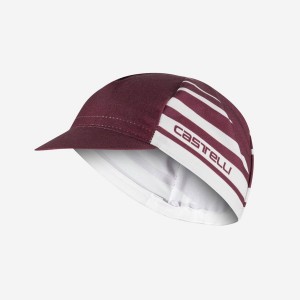 Deep Burgundy / Silver Rawlings CLASSICO Men Cap | 6201RBPET