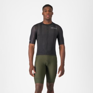 Deep Green Rawlings UNLIMITED CARGO Men Bib Shorts | 1529JLNHG