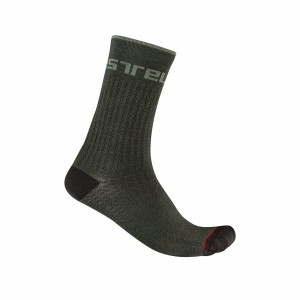 Green Rawlings DISTANZA 20 Men Socks | 8531JLNME