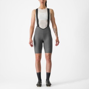 Grey Rawlings ESPRESSO W DT Women Bib Shorts | 4793OZPTA