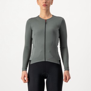 Grey Rawlings FLY LS W Women Jersey | 4798UJTSK