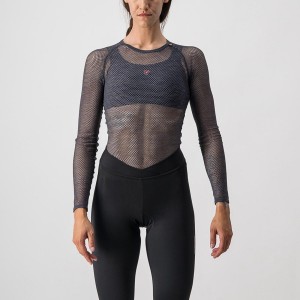 Grey Rawlings MIRACOLO W LONG SLEEVE Women Base Layer | 8463BMPFW