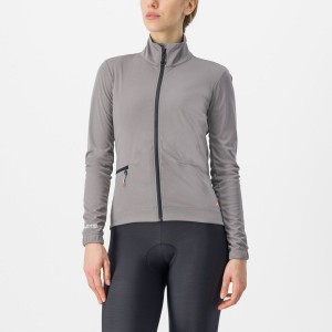 Grey Rawlings VENTO TRAIL Women Jackets | 0564LBQOR