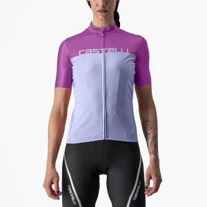 Purple White Rawlings VELOCISSIMA Women Jersey | 8642BDINV