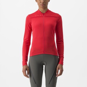 Red Rawlings ANIMA 4 LONG SLEEVE Women Jersey | 9624ANLOT