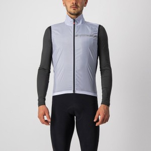 Silver Grey / Dark Grey Rawlings SQUADRA STRETCH Men Vest | 7302UPBMT