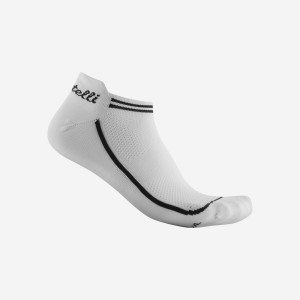 White Rawlings INVISIBILE Women Socks | 0839XGYEC