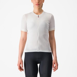 White Rawlings LIBERA Women Jersey | 7361SCZND