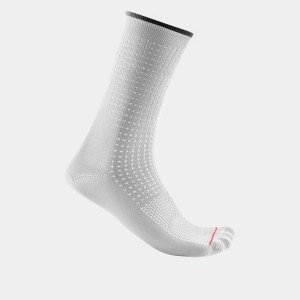 White Rawlings PREMIO 18 Men Socks | 7123QCOAJ