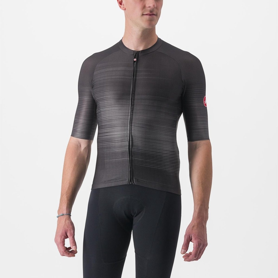 Black Rawlings AERO RACE 6.0 Men Jersey | 9740AGFZT