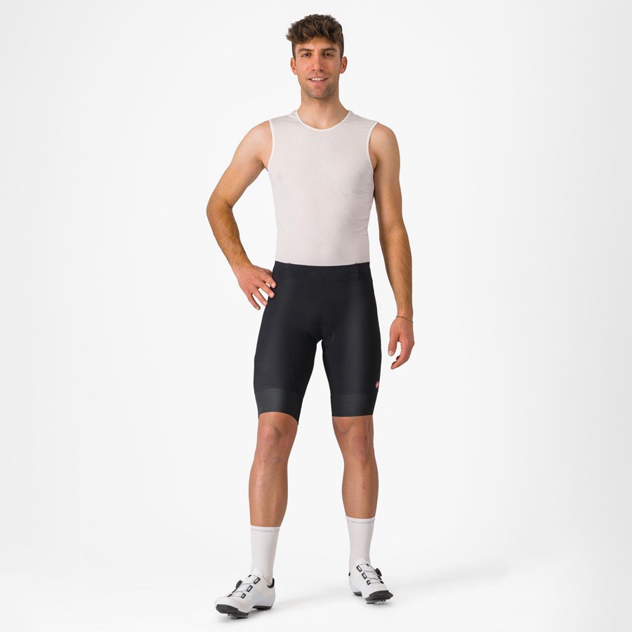 Black Rawlings ENDURANCE 3 Men Shorts | 9542GYUXE