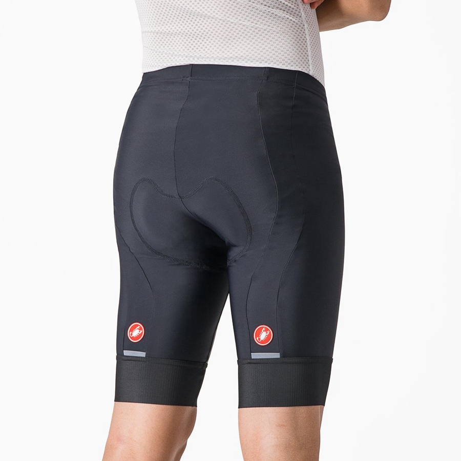 Black Rawlings ENTRATA 2 Men Shorts | 0165QBNEI