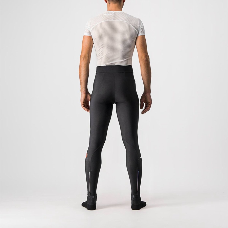 Black Rawlings ENTRATA NO PAD Men Leggings | 8214BZSVK