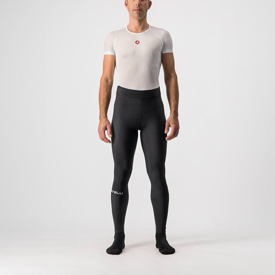 Black Rawlings ENTRATA NO PAD Men Leggings | 8214BZSVK