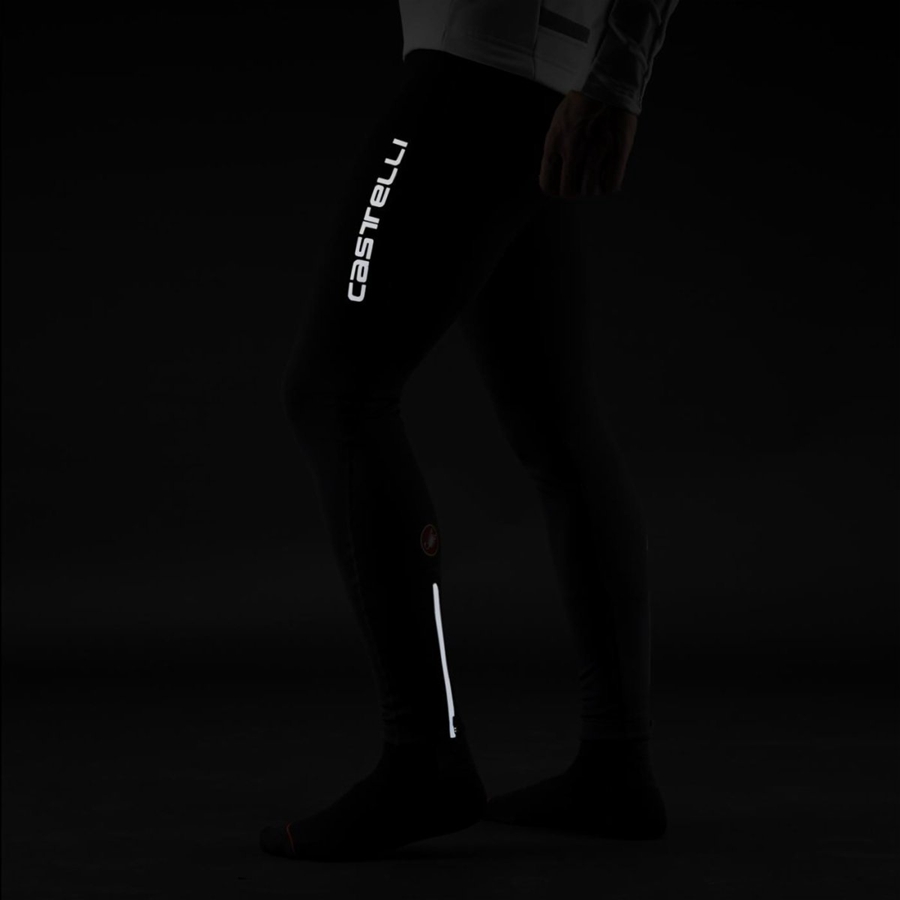 Black Rawlings ENTRATA WIND Men Bib Tights | 2693AMGIS