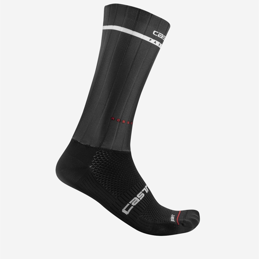 Black Rawlings FAST FEET 2 Men Socks | 7021WHUGB