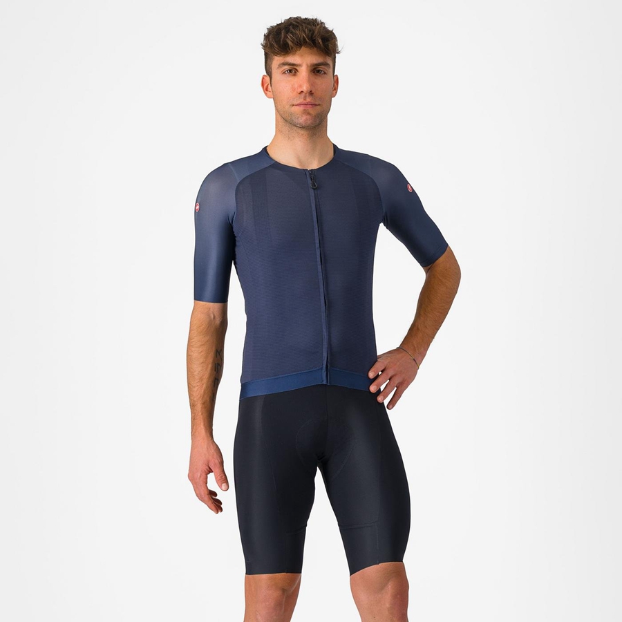 Black Rawlings FREE AERO RC Men Bib Shorts | 6793SBVLE