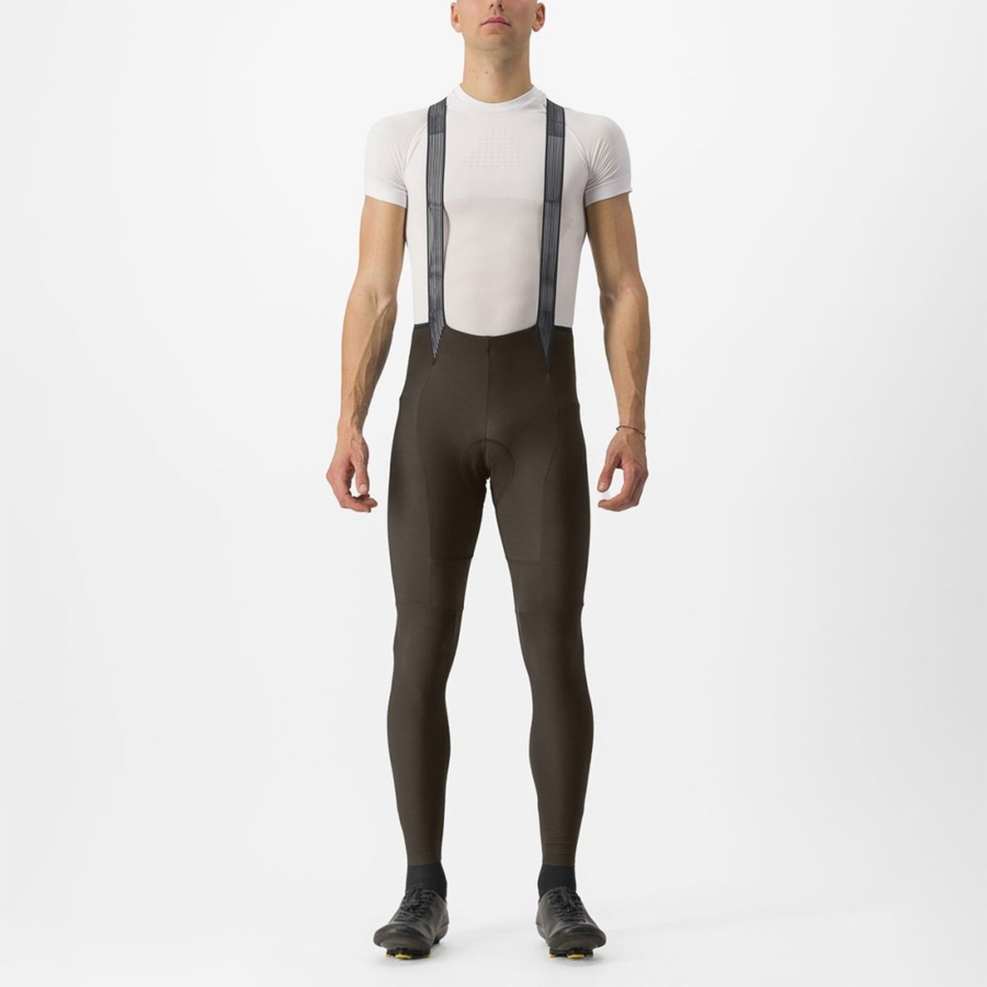 Black Rawlings FREE AERO RC Men Bib Tights | 6321BAPNX