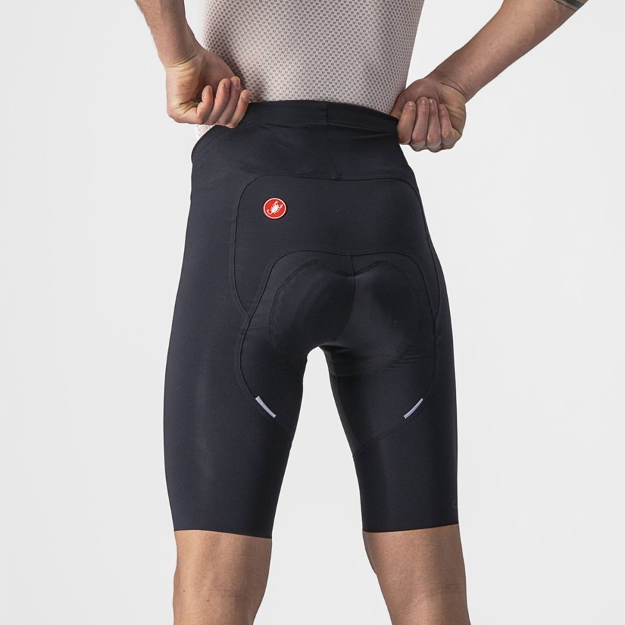 Black Rawlings FREE AERO RC Men Shorts | 9405BVFUT