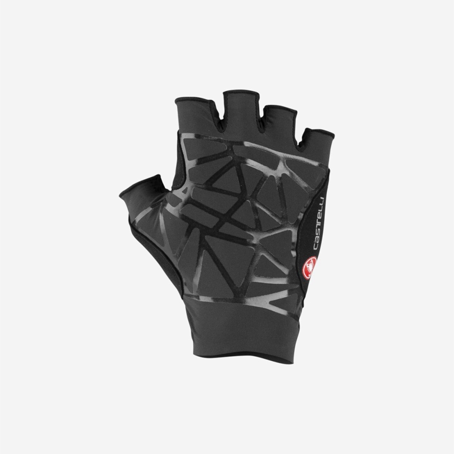 Black Rawlings ICON RACE Men Gloves | 7063LTKYN