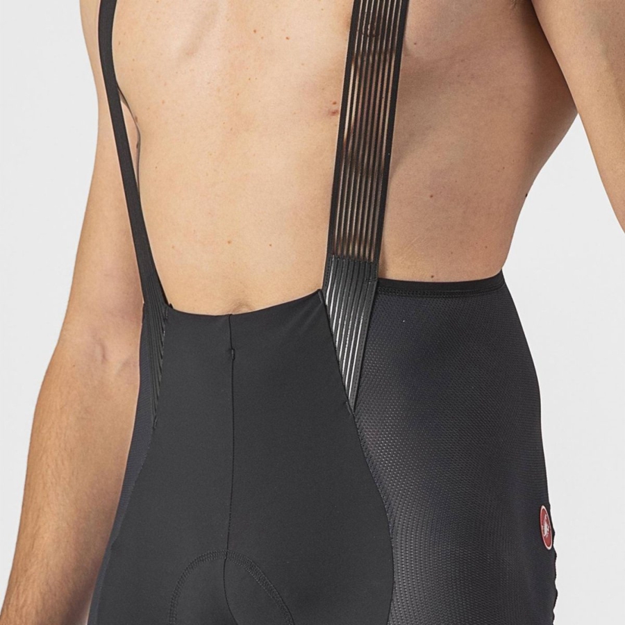 Black Rawlings INSIDER 2 Men Bib Shorts | 0349ATVWF