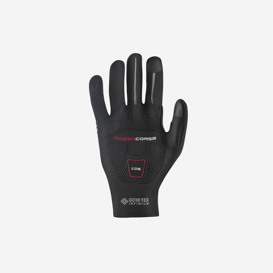 Black Rawlings PERFETTO LIGHT Men Gloves | 0231GRZMJ