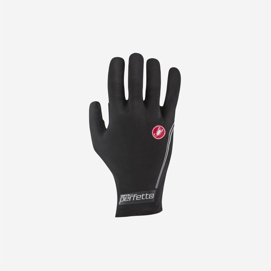 Black Rawlings PERFETTO LIGHT Men Gloves | 0231GRZMJ