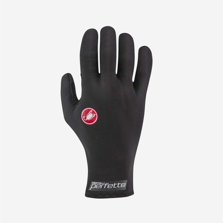 Black Rawlings PERFETTO RoS Men Gloves | 3245REGKU