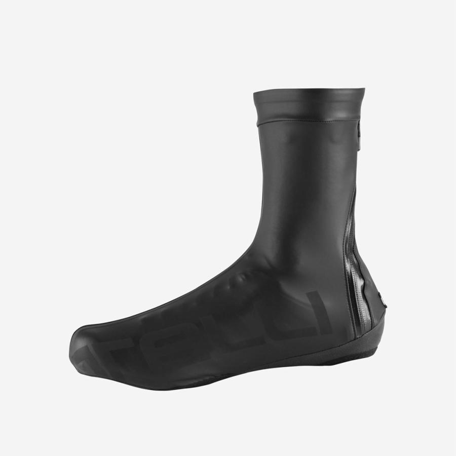 Black Rawlings PIOGGERELLA Men Shoecovers | 4097YLMRH