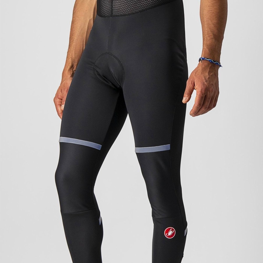 Black Rawlings POLARE 3 Men Bib Tights | 2543VGZTK